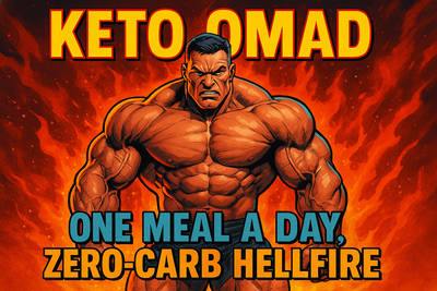 Keto OMAD for Elite Bodybuilders: Torch Fat Like a Furnace, Stay Jacked, and Crush the Weak-Willed Masses